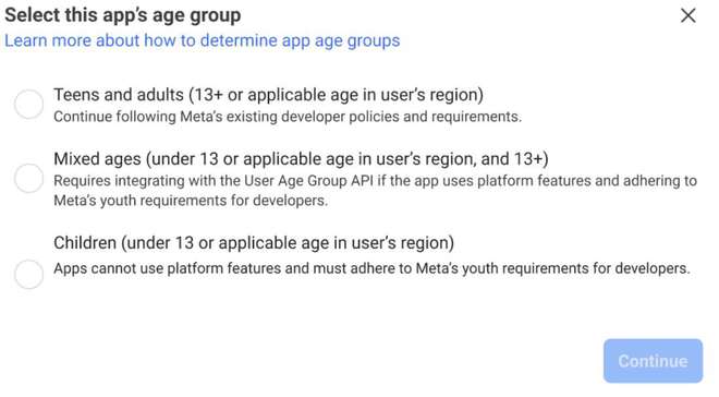 Meta要求QuestApp开发者完成年龄认证否则将下架应用(图2)
