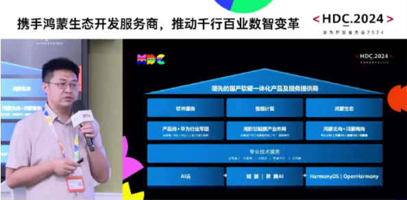 共启全新AI时代！拓维信息精彩亮相华为开发者大会2024(图5)