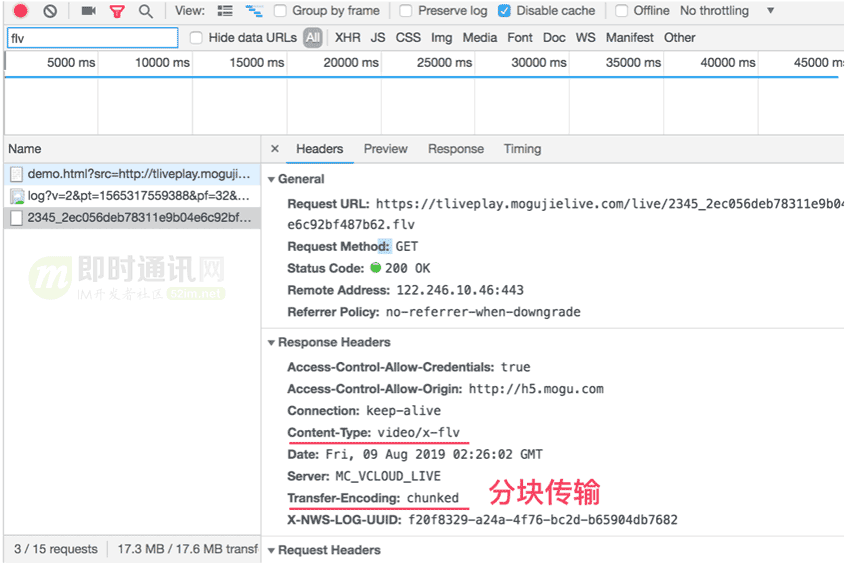 直播技术干货(十)：一文读懂主流直播系统的推拉流架构、传输协议等(图12)
